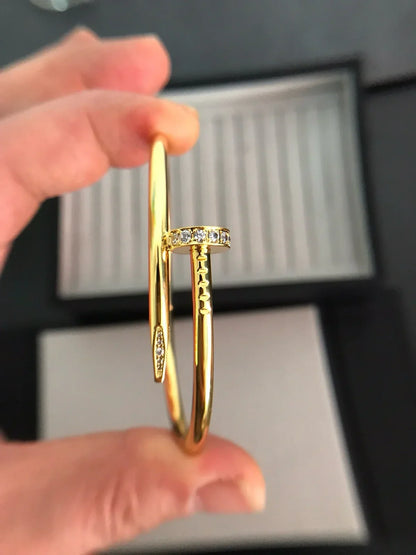 [Riva Jewelry]JUSTE UN CLOU 3.5MM KLASSISCHER DIAMANTARMREIF