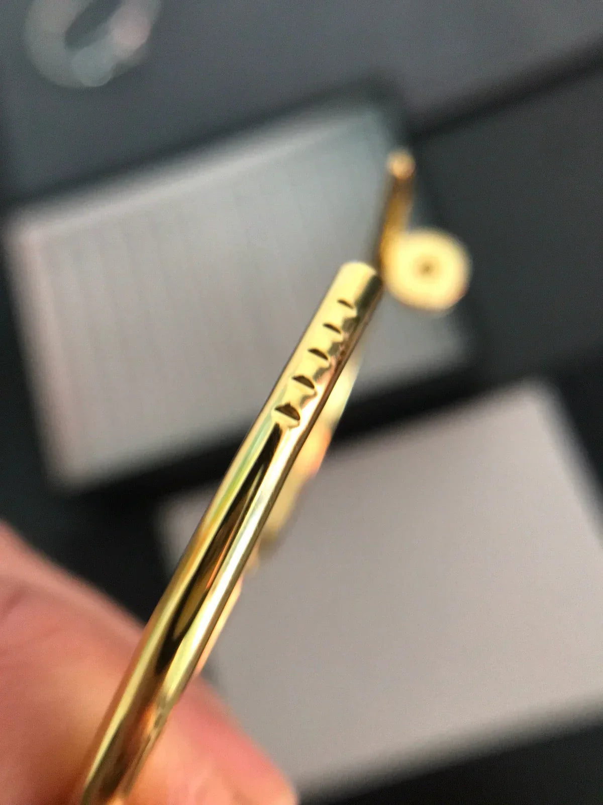 [Riva Jewelry]JUSTE UN CLOU 3.5MM KLASSISCHER DIAMANTARMREIF