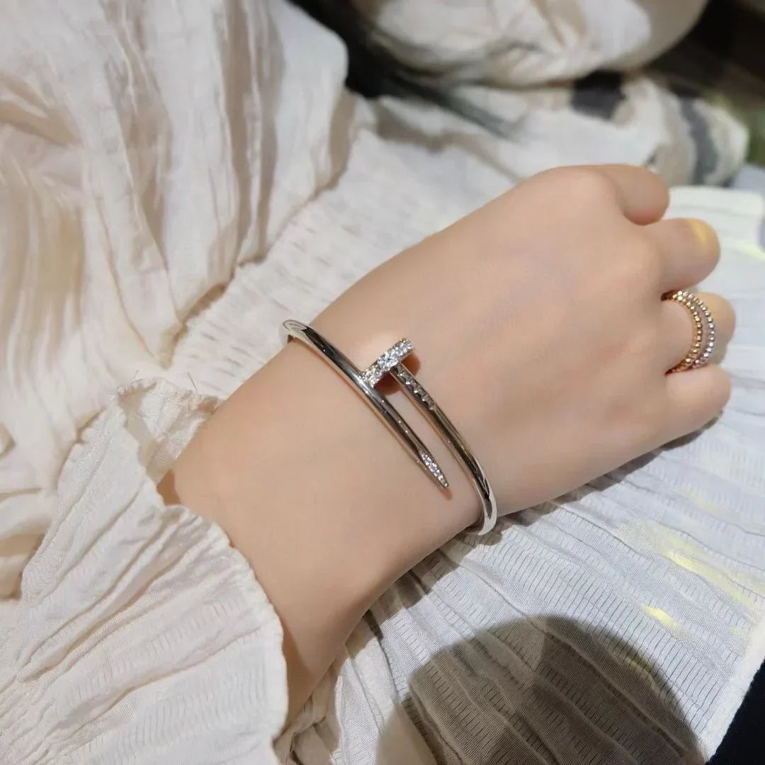 [Riva Jewelry]JUSTE UN CLOU 3.5MM KLASSISCHER DIAMANTARMREIF