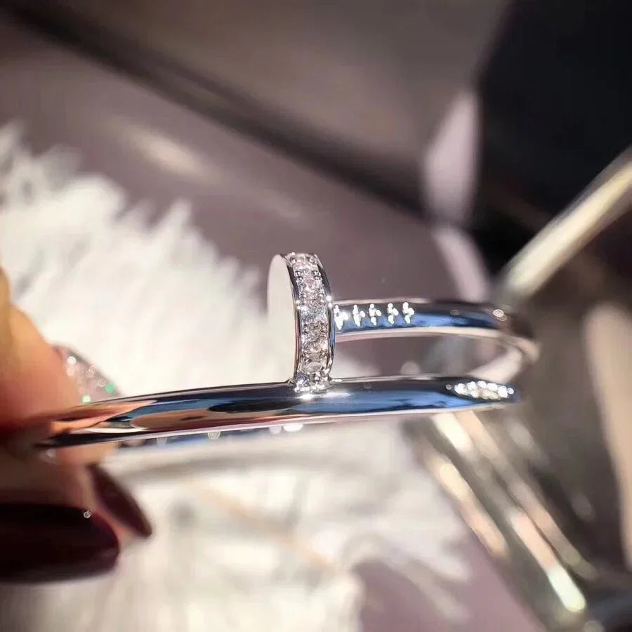 [Riva Jewelry]JUSTE UN CLOU 3.5MM KLASSISCHER DIAMANTARMREIF