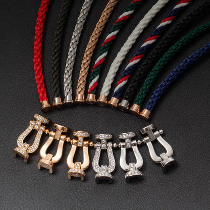 [Riva Jewelry]ARMBAND "FORCE LARGE HORSESHOE" - ROSÉGOLD