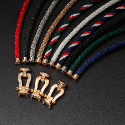 [Riva Jewelry]ARMBAND "FORCE LARGE HORSESHOE" - ROSÉGOLD