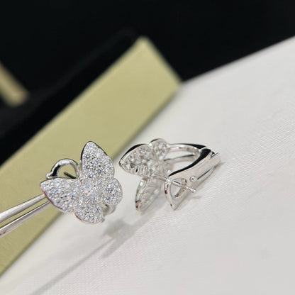 [Riva Jewelry ]BUTTERFLY ALL DIAMOND EARRINGS