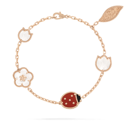 [Riva Jewelry ]LUCKY SPRING 5 MOTIF BRACELET