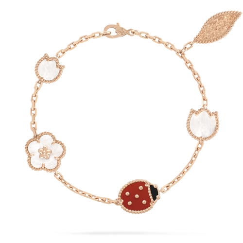 [Riva Jewelry ]LUCKY SPRING 5 MOTIF BRACELET