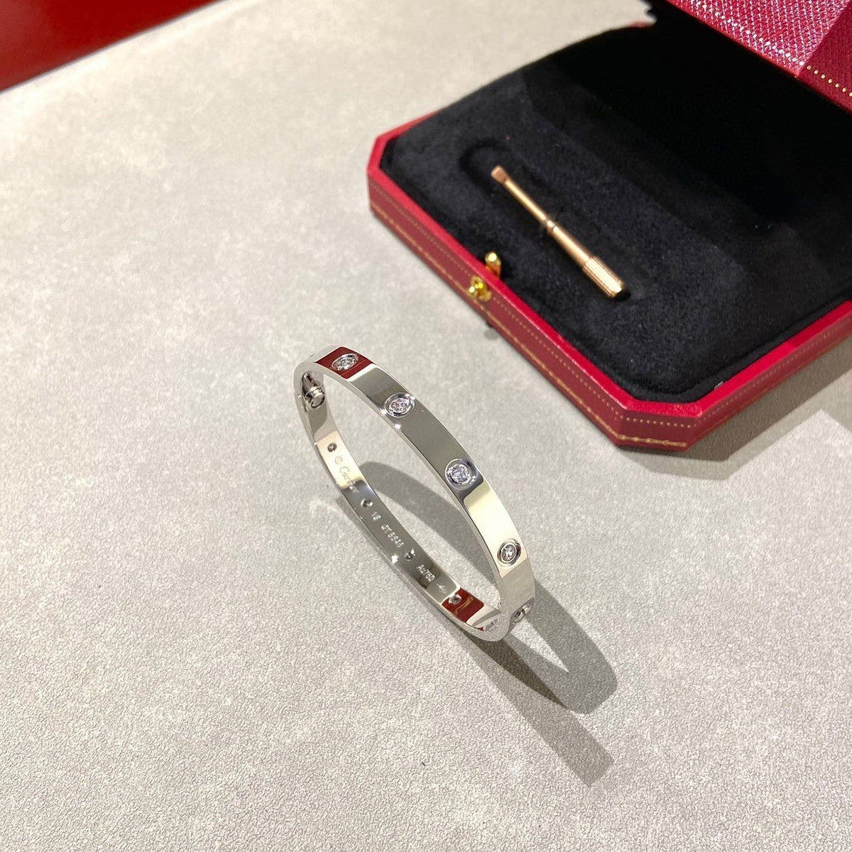 [Riva Jewelry ]LOVE BRACELET 6.1MM 10 DIAMONDS