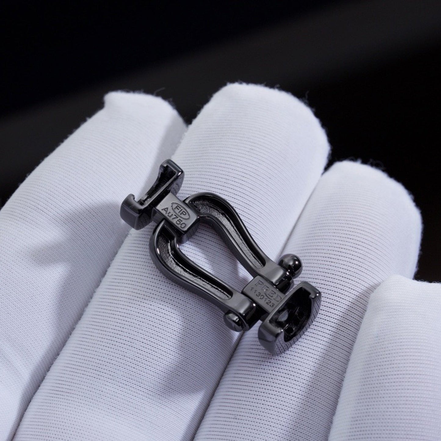 [Riva Jewelry]フォースラージシリーズ ブラックサムライブレスレット