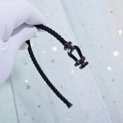 [Riva Jewelry]フォースラージシリーズ ブラックサムライブレスレット