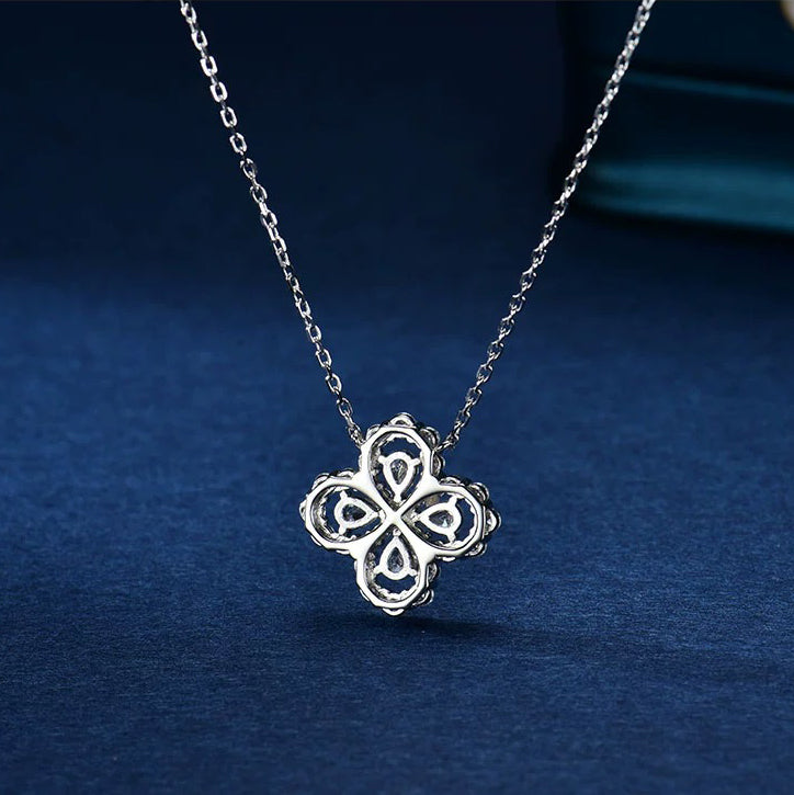 [Riva Jewelry]LOOP HALSKETTE VOLLES MOTIV DIAMANT 16MM MEHRERE FARBEN