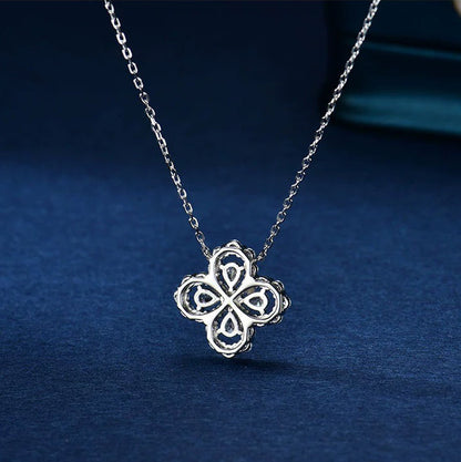 [Riva Jewelry]LOOP HALSKETTE VOLLES MOTIV DIAMANT 16MM MEHRERE FARBEN