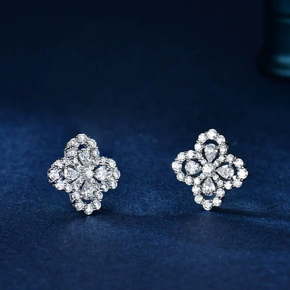 [Riva Jewelry]LOOP-OHRRINGE VOLL MOTIV DIAMANT 16MM