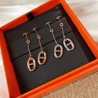 [Riva Jewelry]CHAINE TASSEL EARRINGS