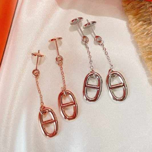 [Riva Jewelry ]CHAINE TASSEL EARRINGS