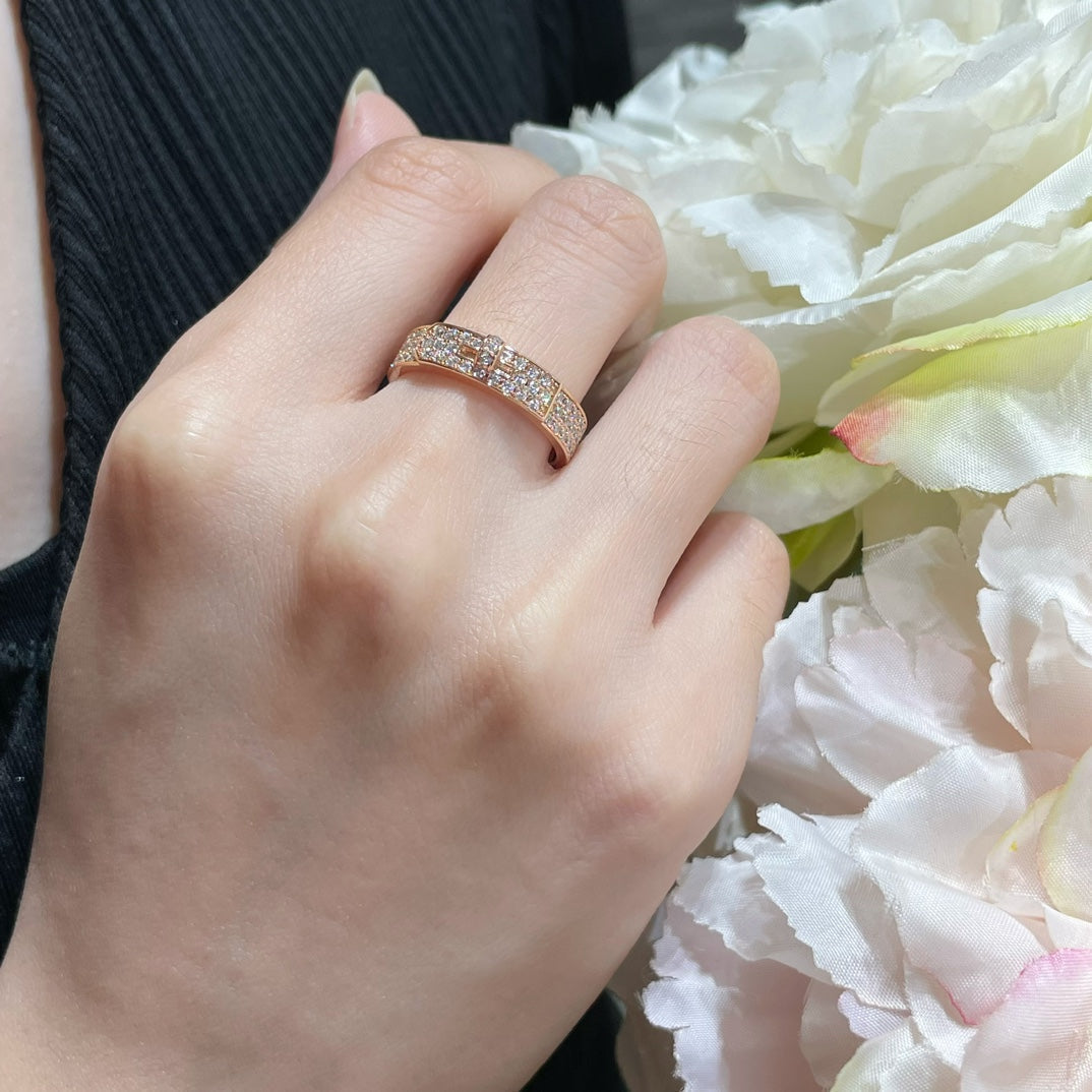 [Riva Jewelry ]KELLY PINK GOLD DIAMOND RING