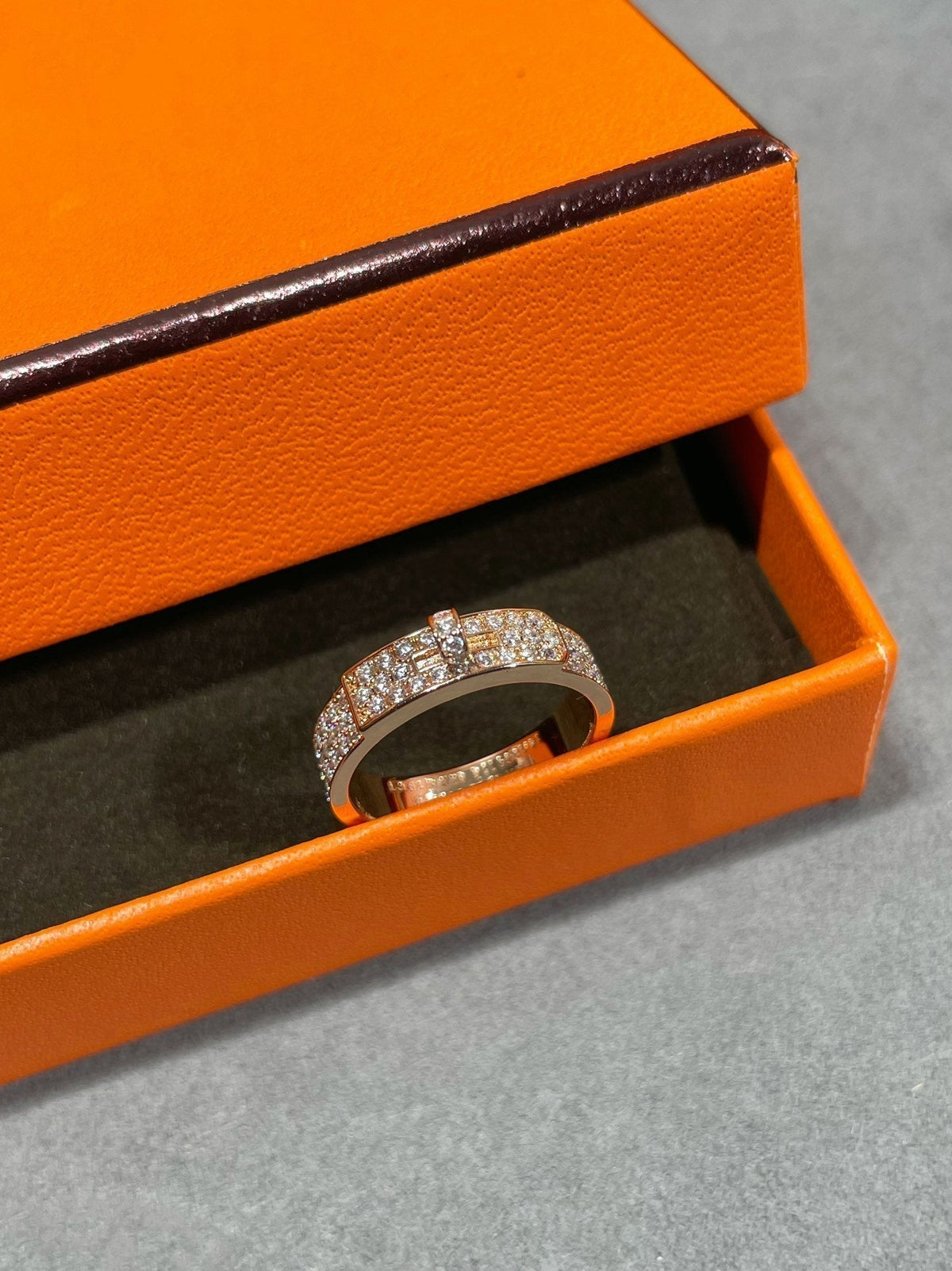 [Riva Jewelry ]KELLY PINK GOLD DIAMOND RING