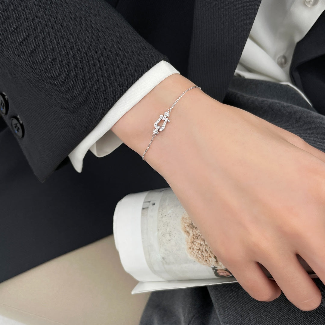 [Riva Jewelry ]FORCE 10 SMALL CHAIN BRACELET