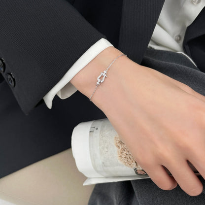 [Riva Jewelry ]FORCE 10 SMALL CHAIN BRACELET