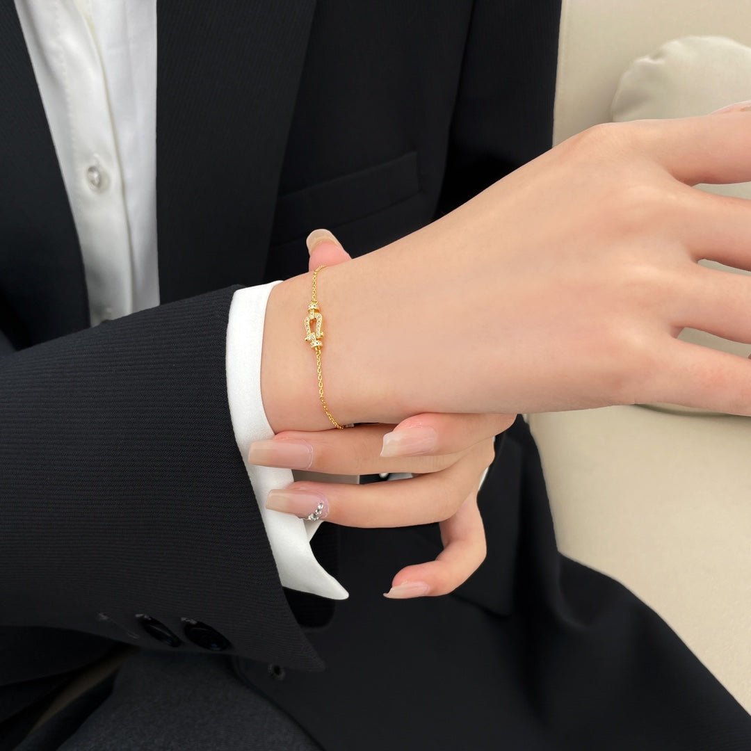[Riva Jewelry ]FORCE 10 SMALL CHAIN BRACELET