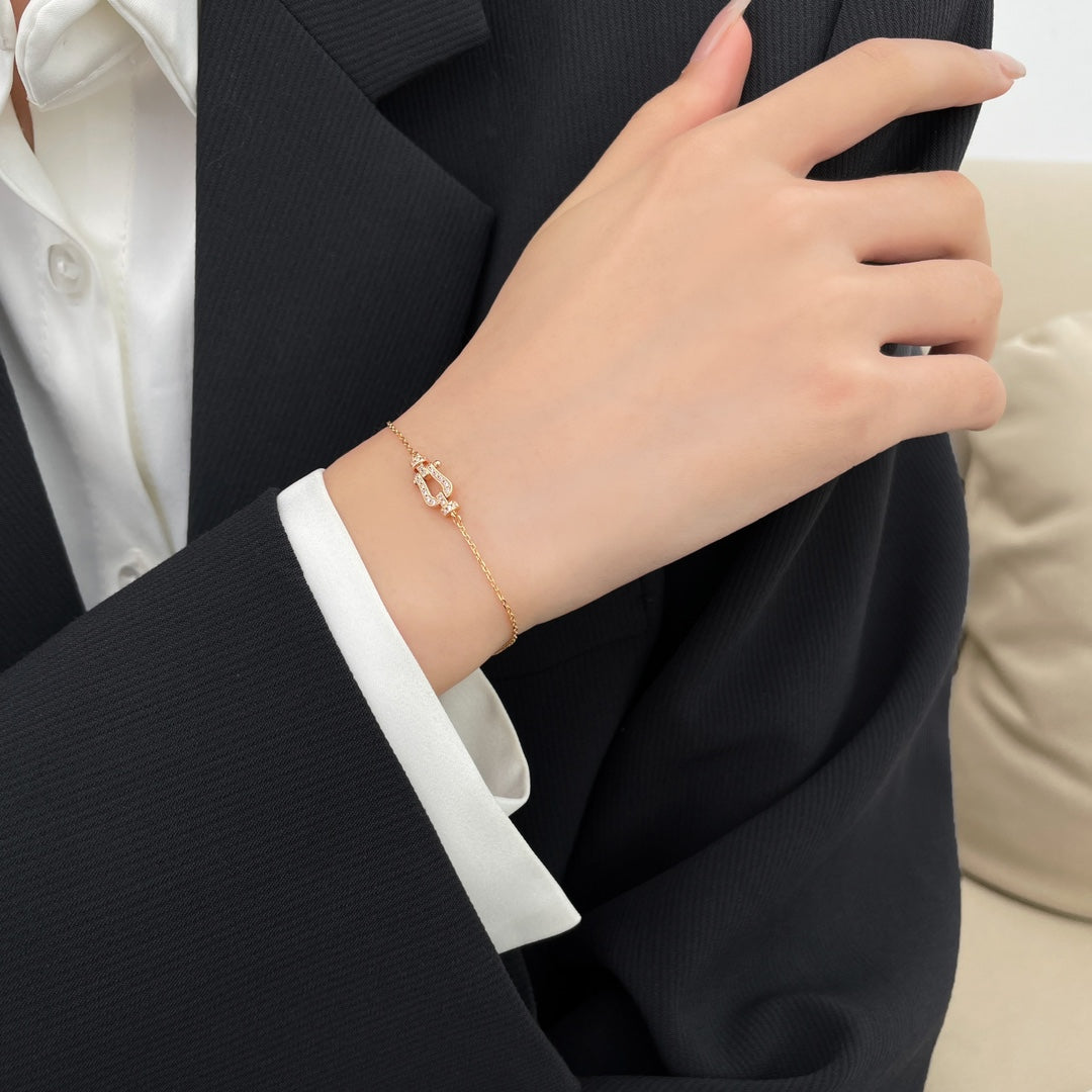[Riva Jewelry ]FORCE 10 SMALL CHAIN BRACELET
