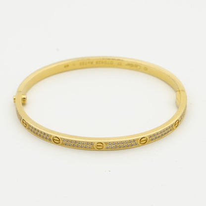 [Riva Jewelry ]LOVE BRACELET 3.65MM DIAMOND-PAVED