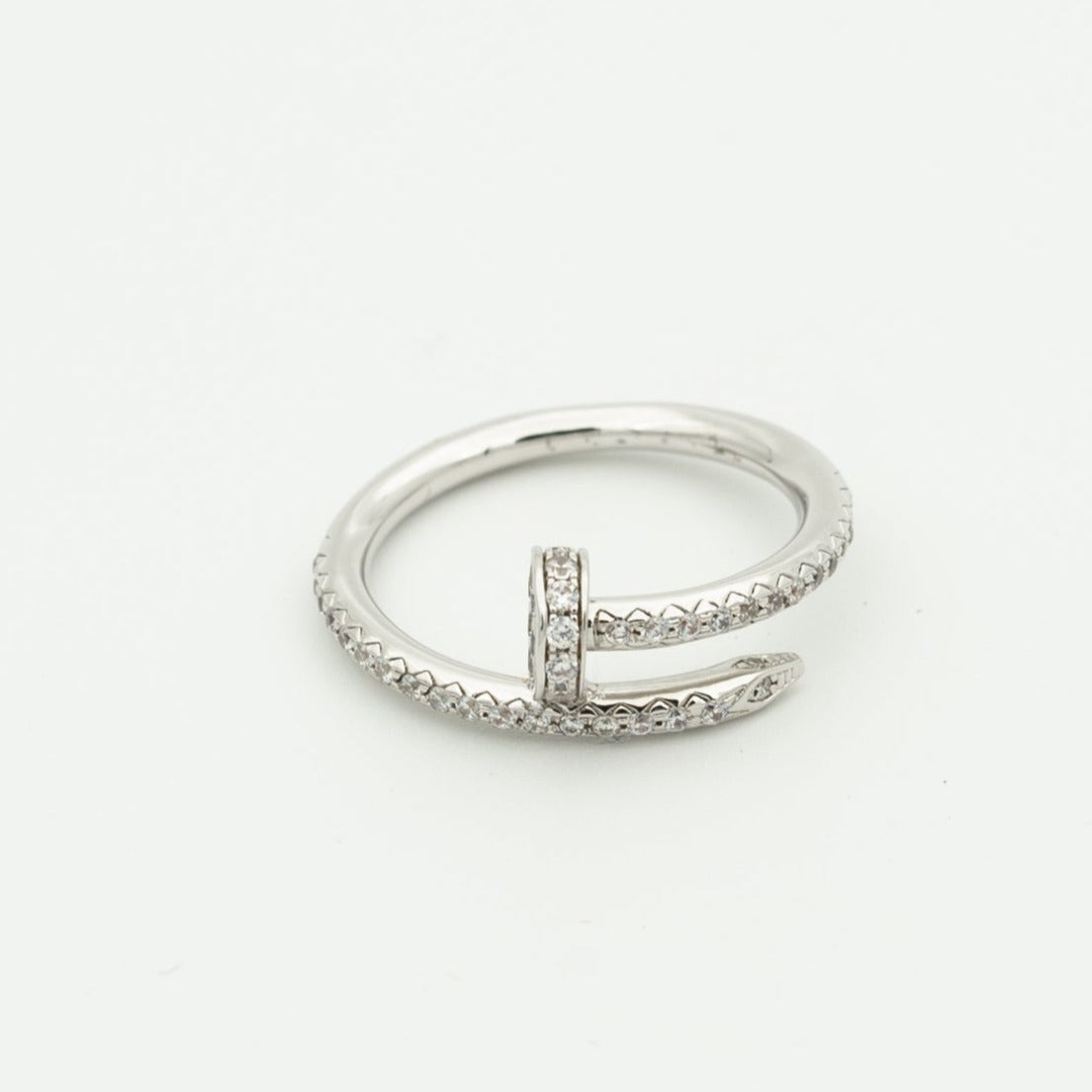 [Riva Jewelry ]JUSTE RING 1.8MM SILVER DIAMONDS