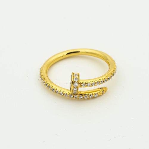 [Riva Jewelry ]JUSTE RING 1.8MM GOLD DIAMONDS
