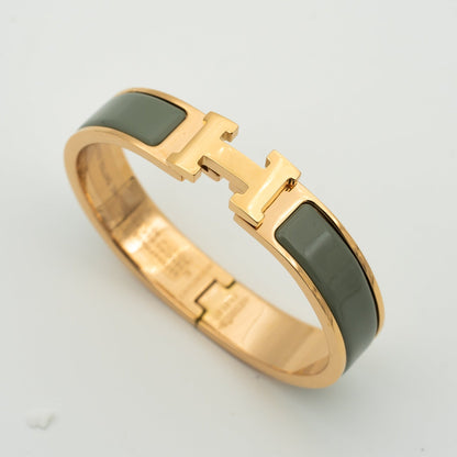 [Riva Jewelry ]H BRACELET BLUE GREEN 12MM