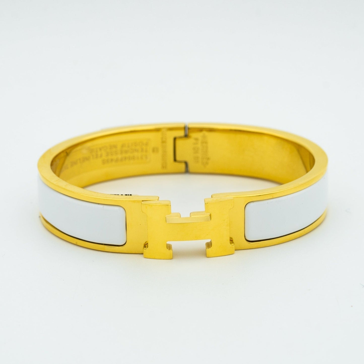 [Riva Jewelry]H WHITE BRACELET