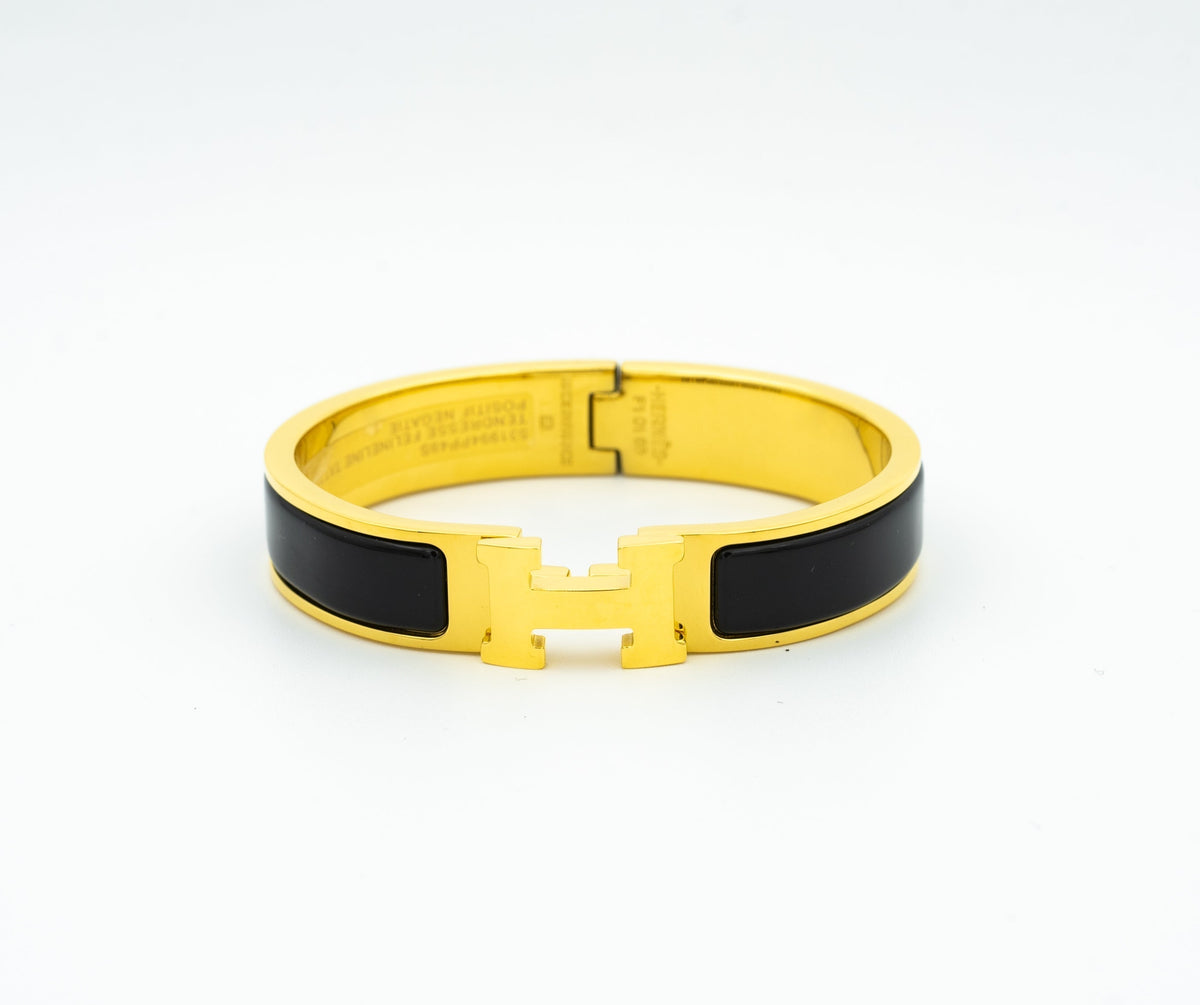 [Riva Jewelry ]H BLACK BRACELET