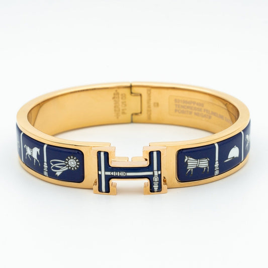 [Riva Jewelry]H ARMBAND BLAUE KERAMIK