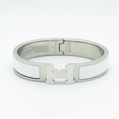 [Riva Jewelry]H WHITE BRACELET