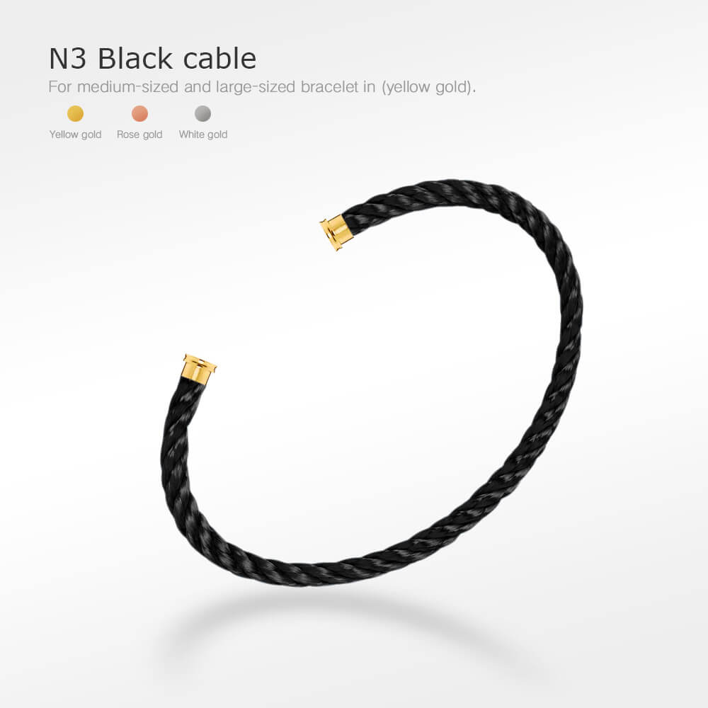 [Riva Jewelry ]FORCE SERIES BRACELET CABLES 50 CHOICES (DIY SELECTION)