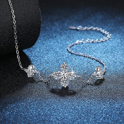 [Riva Jewelry]KLEE GLÜCKSBRINGER MOISSANIT-ARMBAND