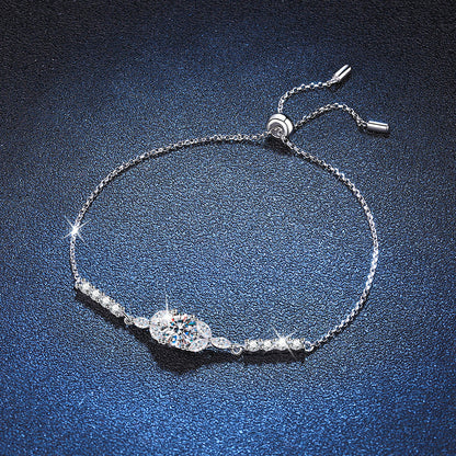 [Riva Jewelry]BLOOMING STAR-FLOWER MOISSANIT-ARMBAND
