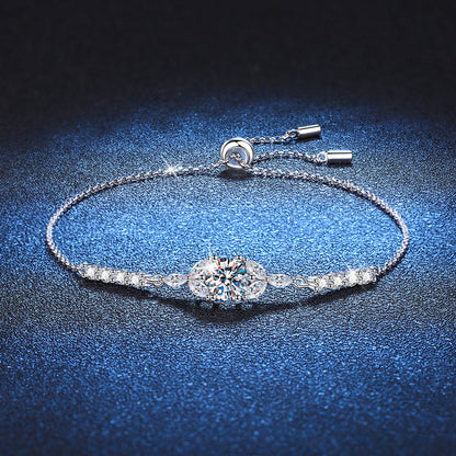 [Riva Jewelry]BLOOMING STAR-FLOWER MOISSANIT-ARMBAND