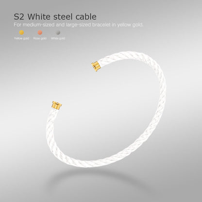 [Riva Jewelry ]FORCE SERIES BRACELET CABLES 50 CHOICES (DIY SELECTION)