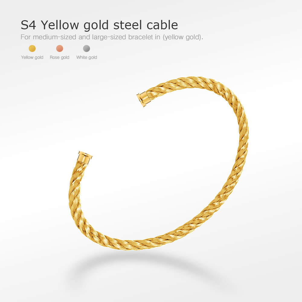 [Riva Jewelry ]FORCE SERIES BRACELET CABLES 50 CHOICES (DIY SELECTION)