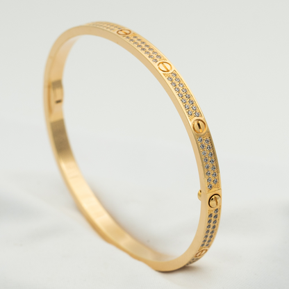 [Riva Jewelry ]LOVE BRACELET 3.65MM DIAMOND-PAVED