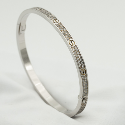 [Riva Jewelry ]LOVE BRACELET 3.65MM DIAMOND-PAVED