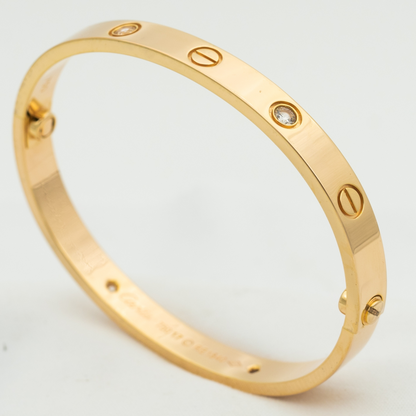 [Riva Jewelry ]LOVE BRACELET 6.1MM 4 DIAMONDS