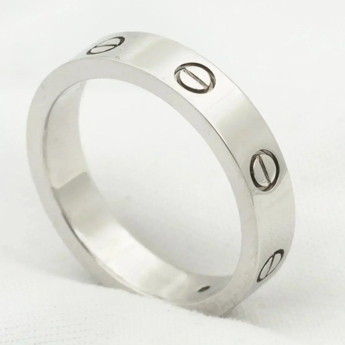 [Riva Jewelry ]LOVE RING 4MM 1 DIAMOND SILVER
