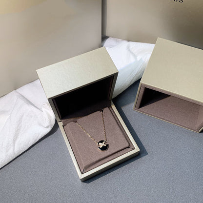 [Riva Jewelry ]JEUX DE PINK GOLD DIAMOND NECKLACE