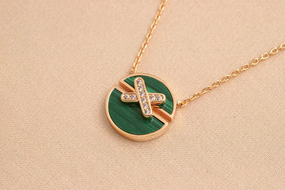 [Riva Jewelry]JEUX DE ROSE GOLD DIAMOND HALSKETTE