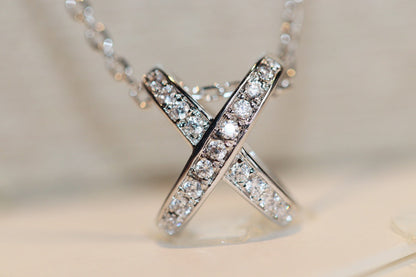 [Riva Jewelry ]JEUX DE DIAMOND NECKLACE