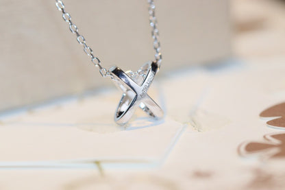 [Riva Jewelry ]JEUX DE DIAMOND NECKLACE