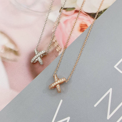 [Riva Jewelry ]JEUX DE DIAMOND NECKLACE