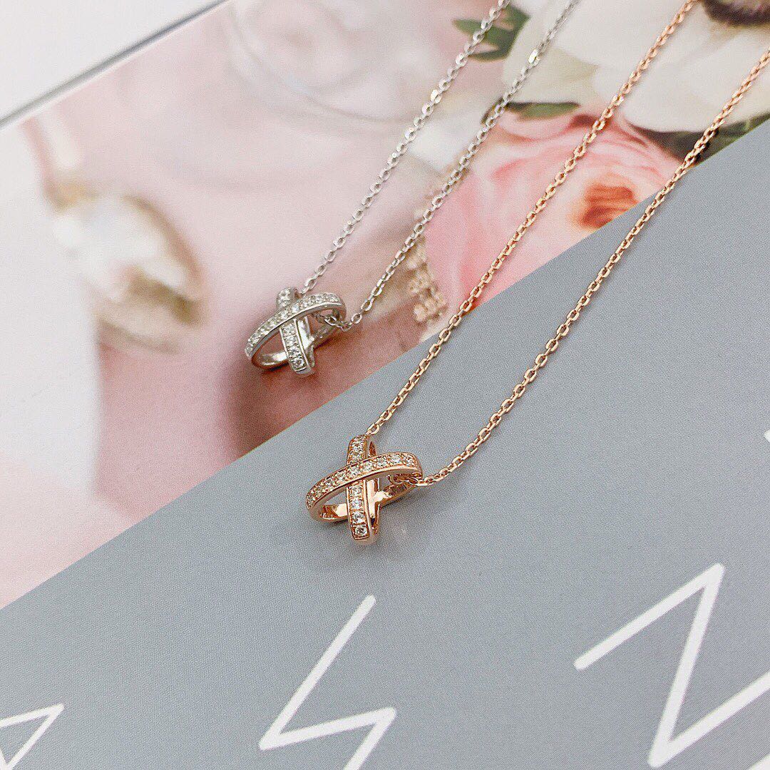 [Riva Jewelry ]JEUX DE DIAMOND NECKLACE