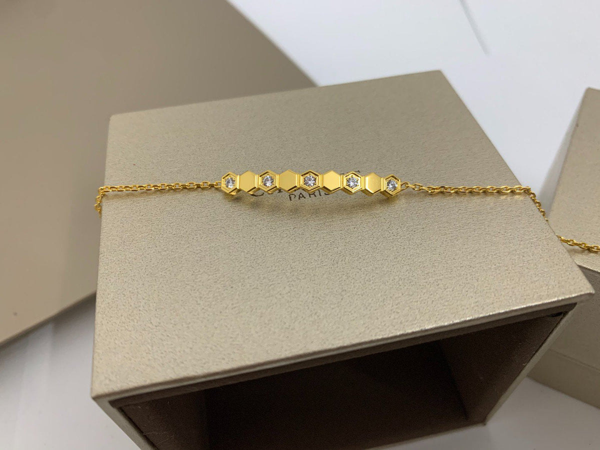 [Riva Jewelry ]BEE LOVE BRACELET DIAMOND