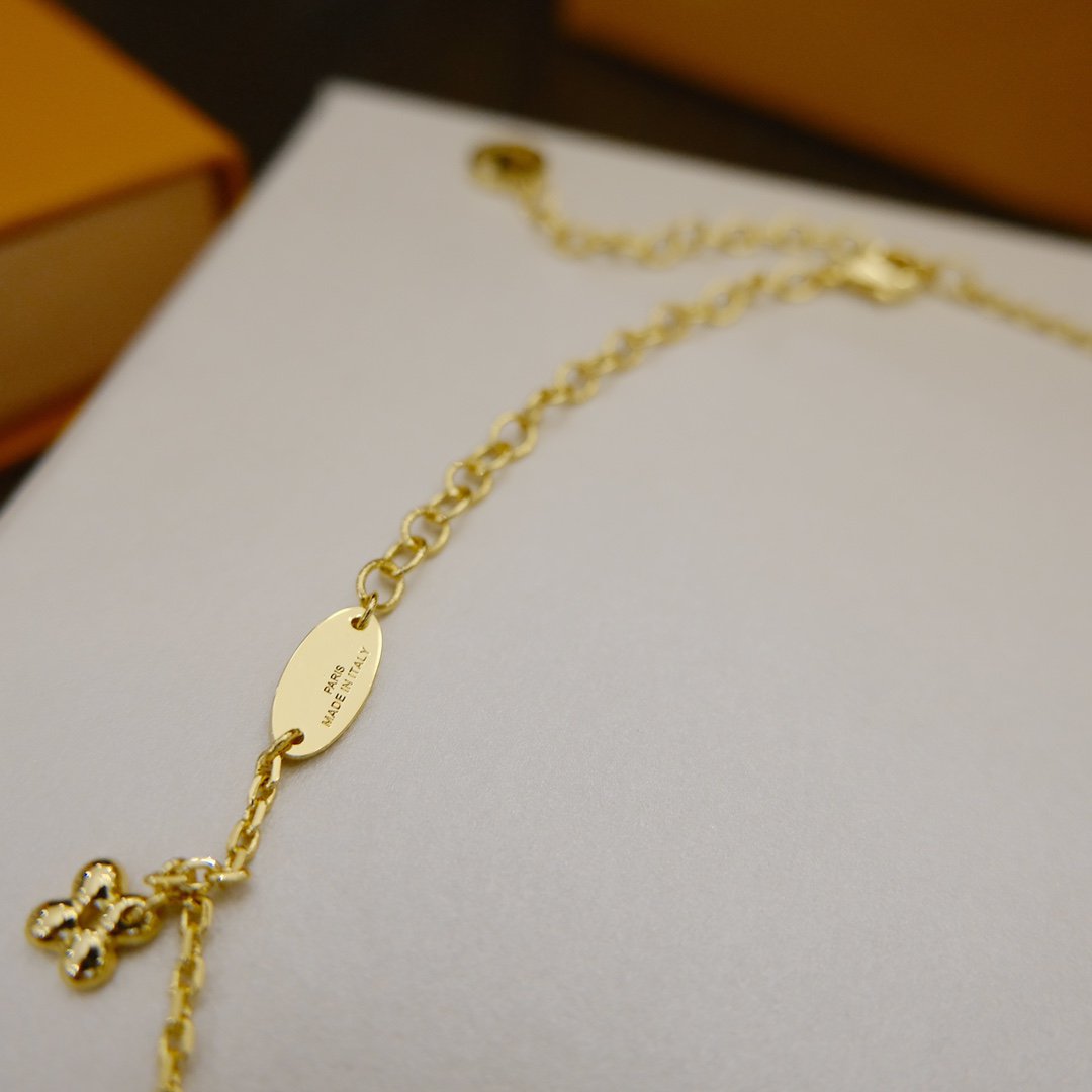 [Riva Jewelry ]BLOOMING SUPPLE NECKLACE BRASS