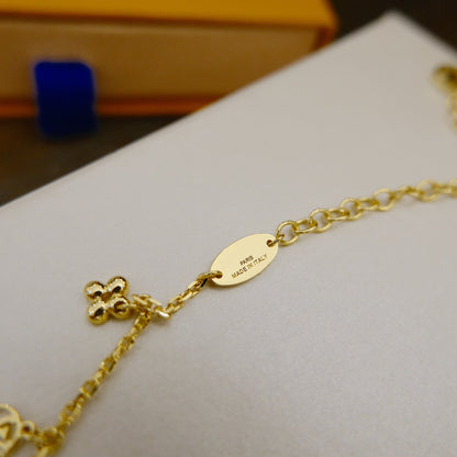 [Riva Jewelry ]BLOOMING SUPPLE NECKLACE BRASS